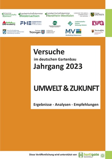 Die Versuchsergebnisse aus 2023 wurden als Jahrgangsband  frei zugnglich  in Hortigate verffentlicht.