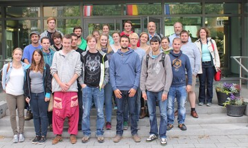 30 Studenten der Hochschule Weihenstephan-Triesdorf besuchten den Zentralverband Gartenbau e. V. (ZVG) in Berlin.