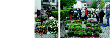 Der Pflanzenverkauf im Wohngebiet ist sehr beliebt und wird von vielen schon lange erwartet