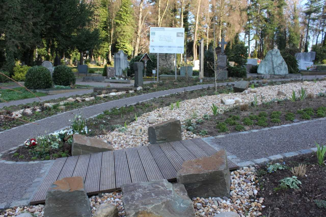 Gärten der Erinnerung: Auf dem katholischen Friedhof St. Laurentius eröffnet ein neuer Themengarten.