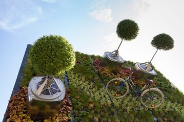 Der vertikale Garten des Hohenheimer Startups Visioverdis