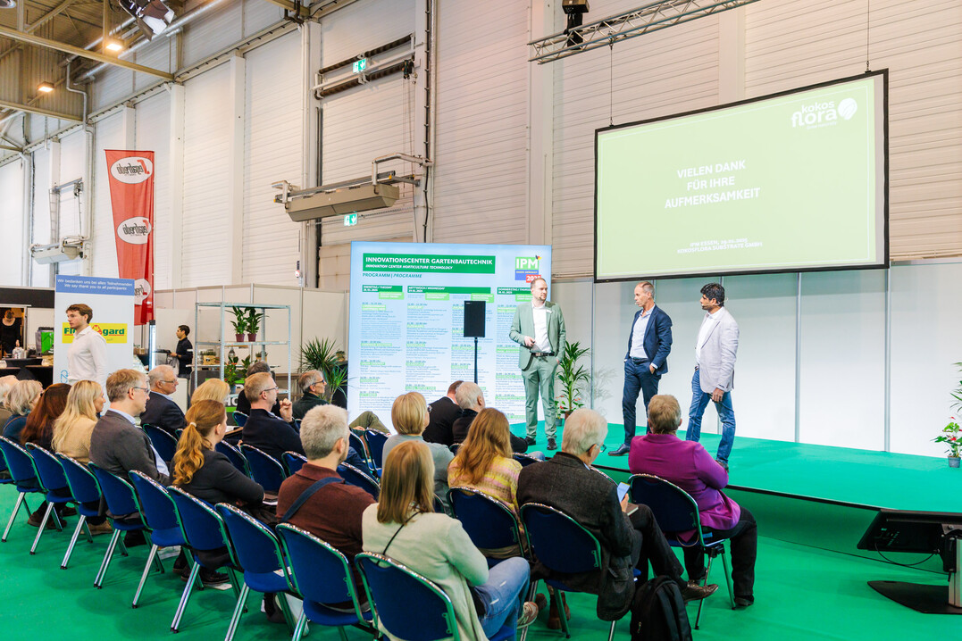 IPM ESSEN 2026 offers trade visitors a diverse program covering the latest research, practical knowledge, and forward-looking trends in horticulture on three stages.