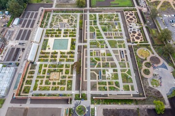 Drohnenaufname Oktober 2020 im RHS Garden Bridgewater