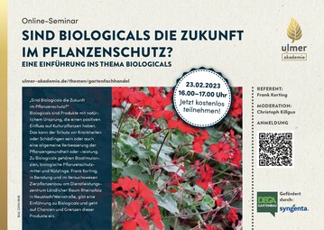 Das Online-Seminar findet am 23. Februar 2023 statt.