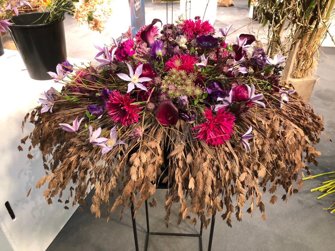 Floral workpiece from the show