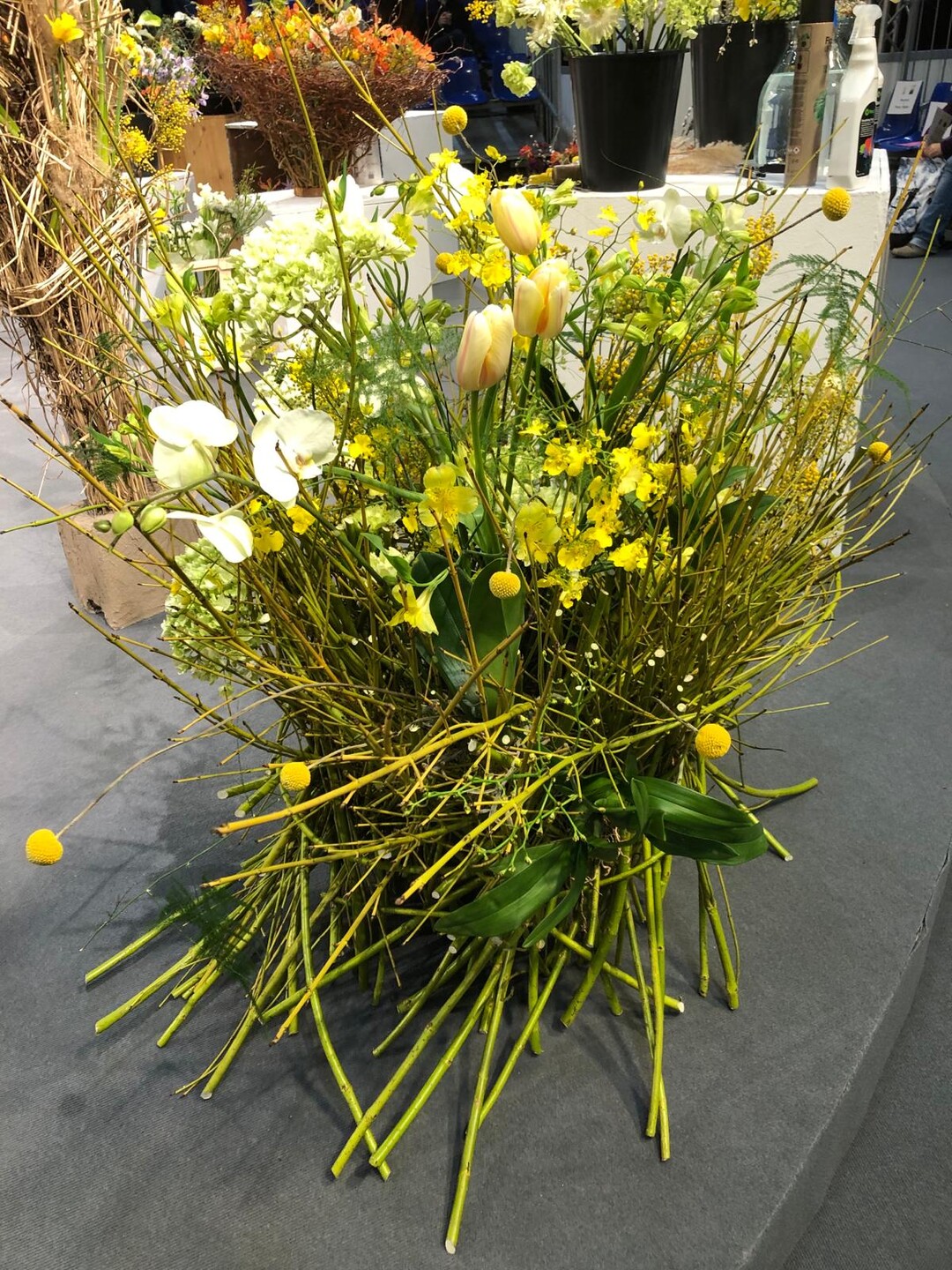 Floral workpiece from the show