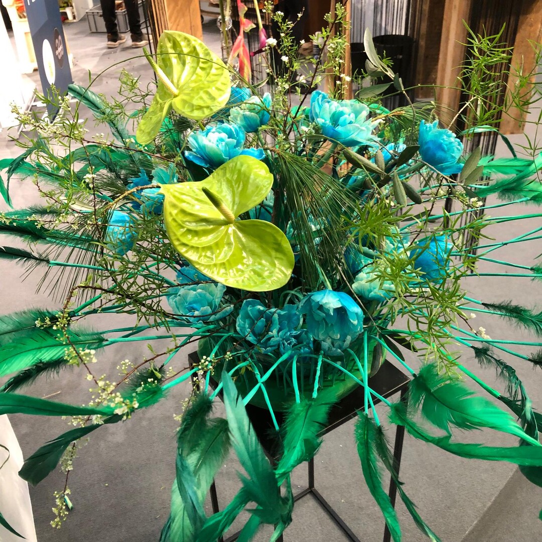 Floral workpiece from the show