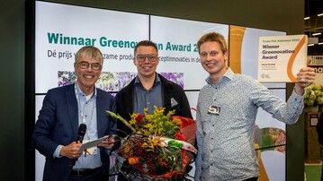 Steven van Schilfgaarde mit Chiel (Mitte) und Sjors Hazeu.