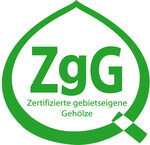 Das Logo der Zertifizierungsgemeinschaft gebietseigener Gehölze (ZgG).