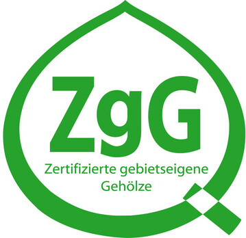 Das Logo der Zertifizierungsgemeinschaft gebietseigener Gehlze (ZgG). 