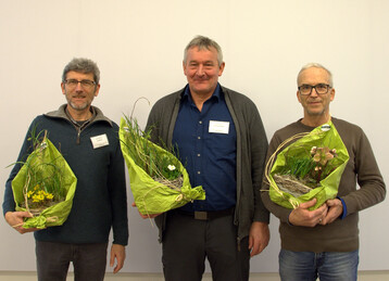 Die Referenten der BdS-Wintertagung (v. l. n. r.): Dr. Kai Blanck, Christoph Rsler und Arno Panitz.