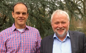 Andreas Kientzler (links) und Dr. Ulrich Sander 
