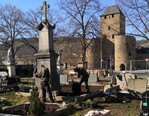 Herrichtung des Friedhofes in Bad Neuenahr-Ahrweiler.