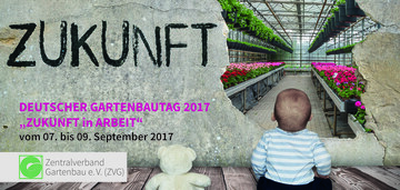 Der Deutsche Gartenbautag findet vom 7. bis 9. September 2017 in Berlin statt.