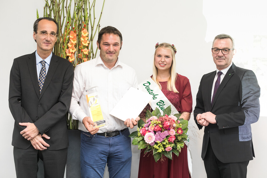 In der Kategorie Kooperation/Betriebsorganisation/Unternehmenskonzepte gewann die Firma Wiesenobst aus Ingelheim am Rhein.