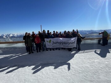 Den gemeinschaftlichen Teil bei der AdJ-Mitgliederversammlung bildete eine Fhrung auf der Zugspitze und eine Wanderung um den Eibsee. 