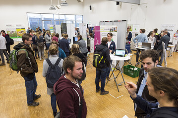 Groe Resonanz bei der ersten gemeinsamen Firmenkontaktmesse Gartenbau und Landschaftsarchitektur.