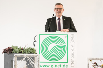ZVG-Prsident Jrgen Mertz zog auf der ffentlichen Mitgliederversammlung des Zentralverbandes Bilanz zur aktuellen Situation der Branche.