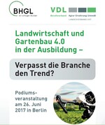Landwirtschaft und Gartenbau 4.0 in der Ausbildung